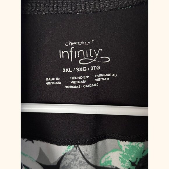 Cherokee Infinity Women's Scrubs Jacket Zip Front, 3XL - Picture 5 of 5